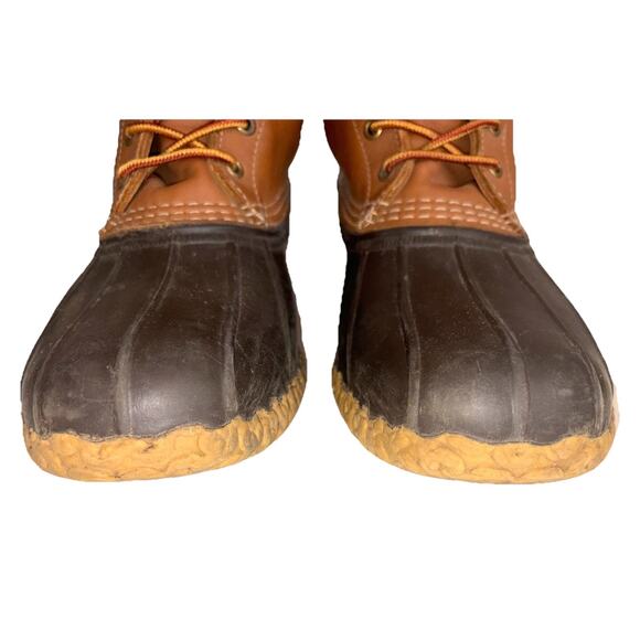 LL Bean Mens Size 10.5 HM Waterproof 8 Inch Duck Boots Made USA main image 5